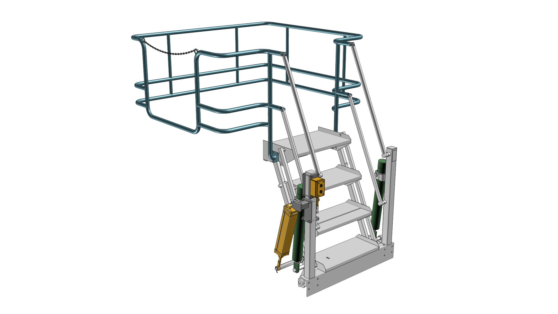 Fallskydd och plattformar
