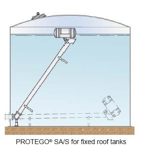 Flytande suganläggning